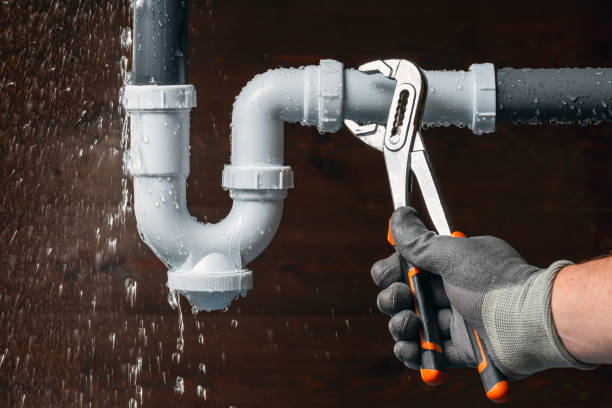 Professional Sewer Line Repair technician working in Chase, PA